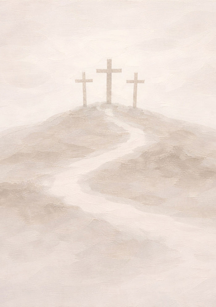 The Weight of Love - Christ-Centered Artwork
