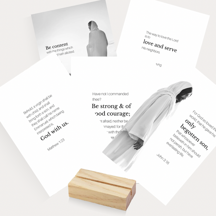 Thoughts Of Jesus & Wood Block