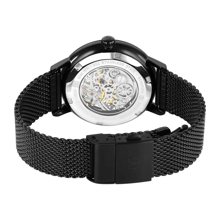 Titan Mechanical Slimline Black Dial Watch for Men 90159NM01