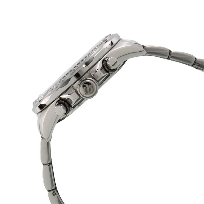 Titan Octane Silver Dial Chronograph Watch For Men 90100WL02
