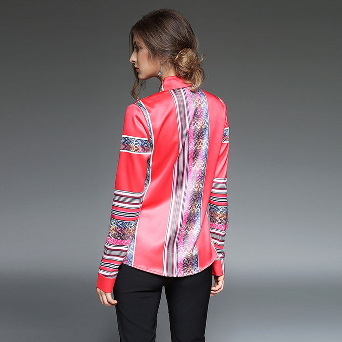Tomboy Long Sleeve Shirt Tops for Women Clothing - 64 Corp