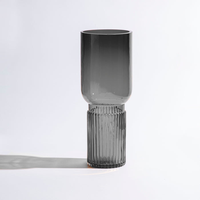 Torch Vase - Cool Grey