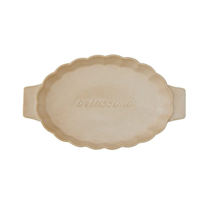 Toscana Oval Ceramic Baker - Natural