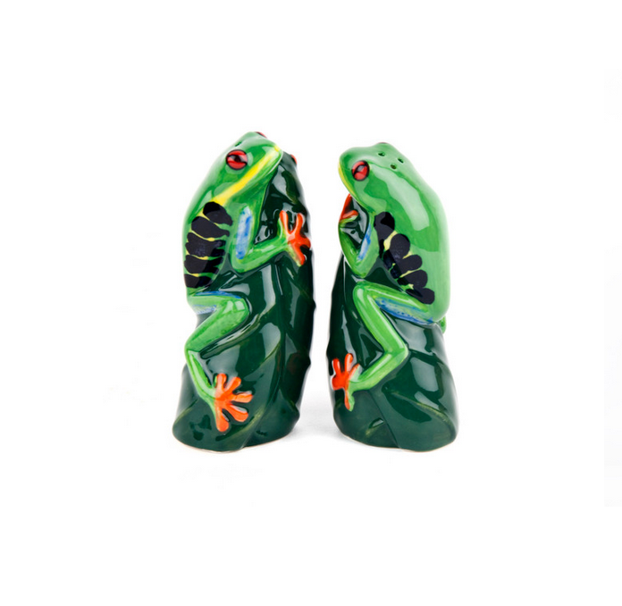 Tree Frog Salt and Pepper Shakers