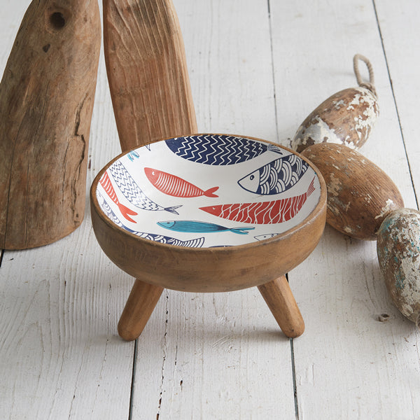 Trinket Fish Bowl • Coastal Compass Home Decor