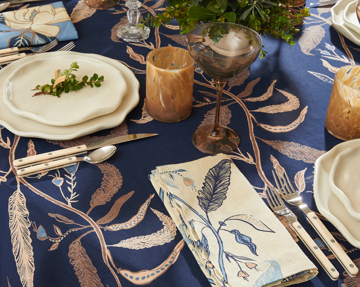 Tuileries Woodsy Tablecloth