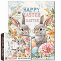 Two Bunnies with Easter Eggs Jigsaw Puzzle