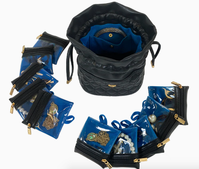 Ultra Jewelry Case, Midnight Quilted