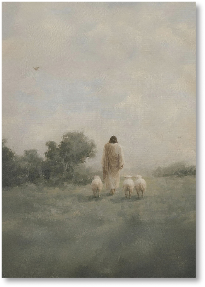 Under His Watch - Vertical Print