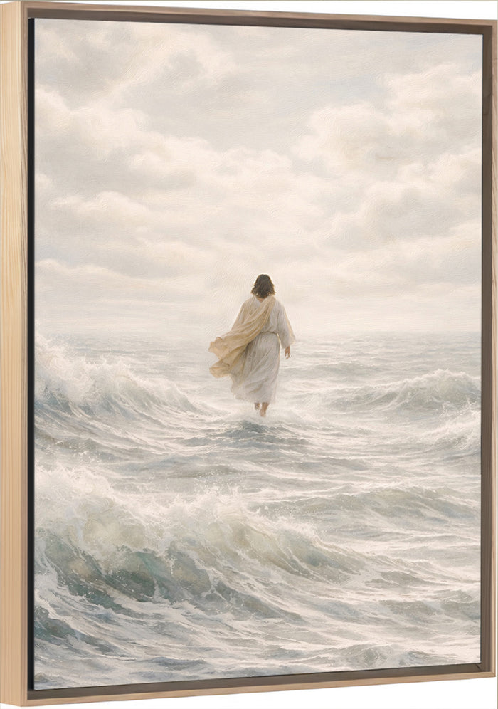 Unshaken - Framed Vertical Canvas