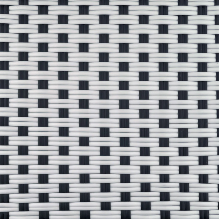 Valence Counter Stool, Small Squares - Black / White