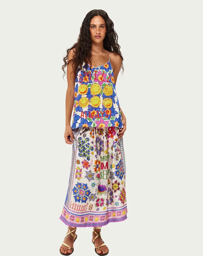 Vanessa Midi Skirt - Markers
