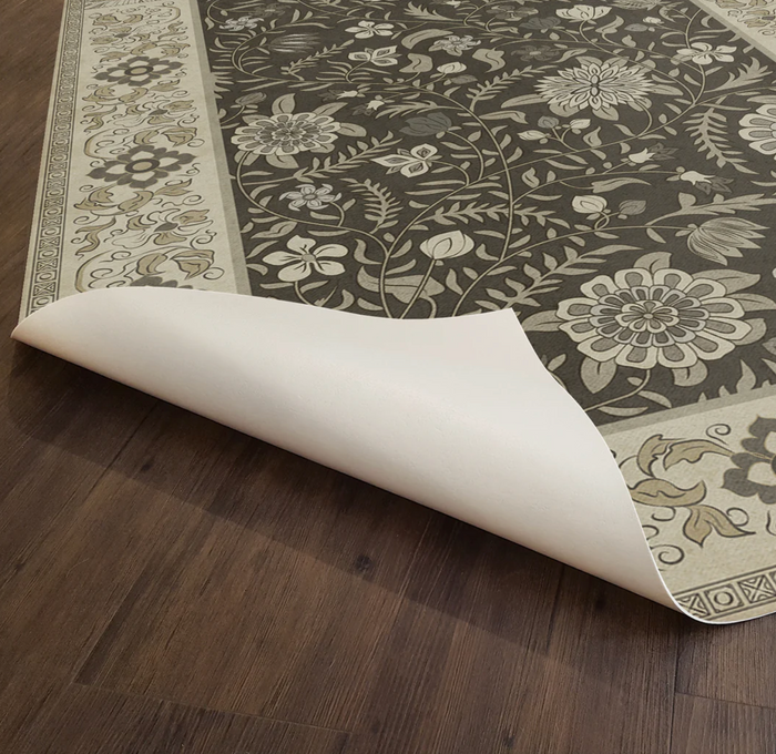 Vinyl Floorcloth Mat Indian Quilt Agra by Spicher & Company