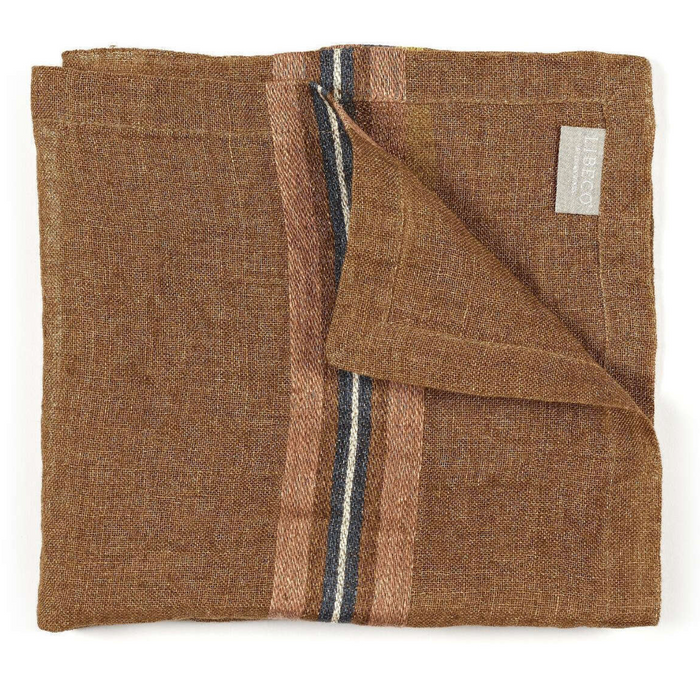 Virginia Stripe linen napkins by Libeco