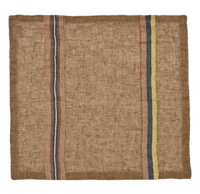 Virginia Stripe linen napkins by Libeco