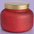 Volcano, glitter red