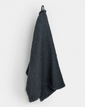 Waffle Kitchen Towel, Dark Gray
