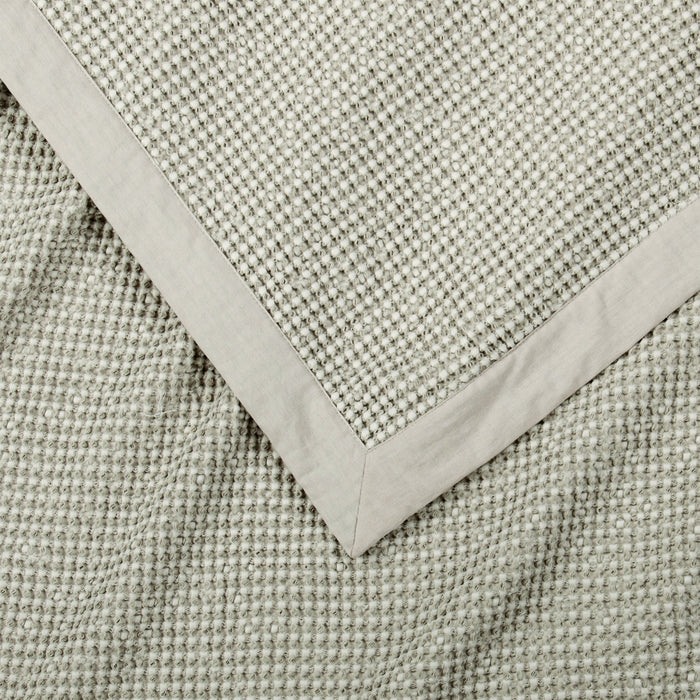 Waffle Pattern Coverlet