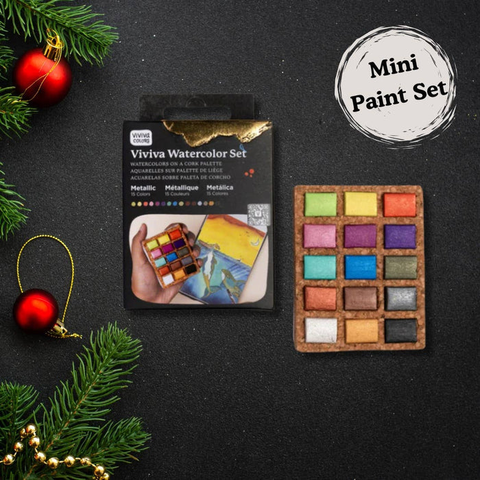 Watercolor Metallic Nano Pallet