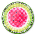 watermelon melamine dinner plates