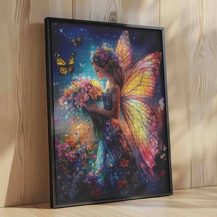 Whimsical Fairy's Garden Jigsaw Puzzle