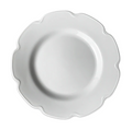 White Grace Buffet Plate • Coastal Compass Home Decor