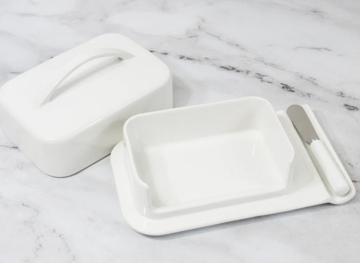 White Porcelain Butterie