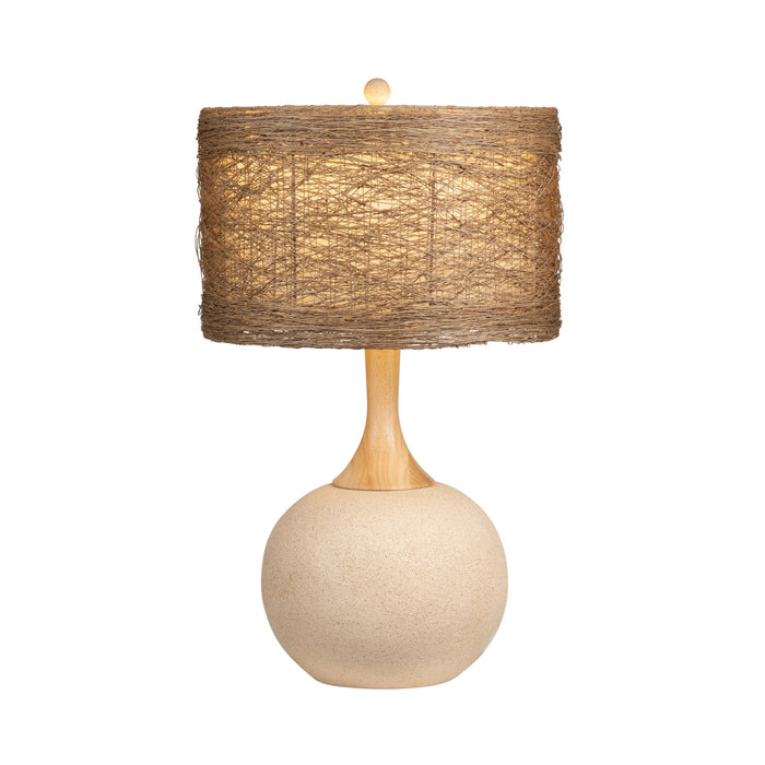 Wicker Table Lamp