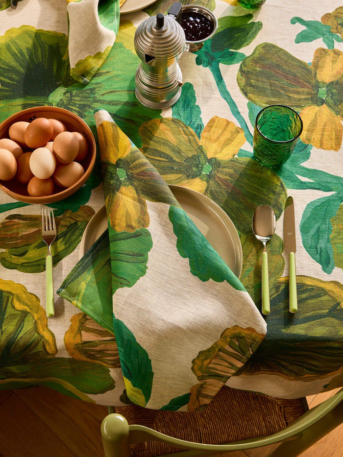 Wild Pansy Verde Napkin Set