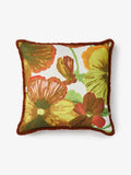 Wild Pansy Yellow Cushion