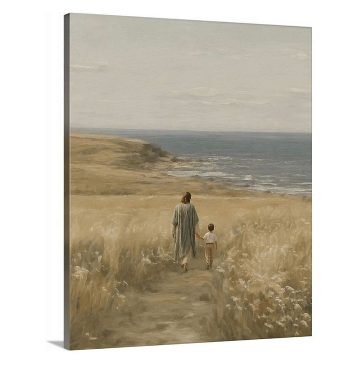 With Me Always - Brunette Boy - Canvas