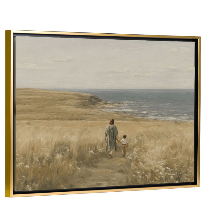 With Me Always - Brunette Boy - Canvas