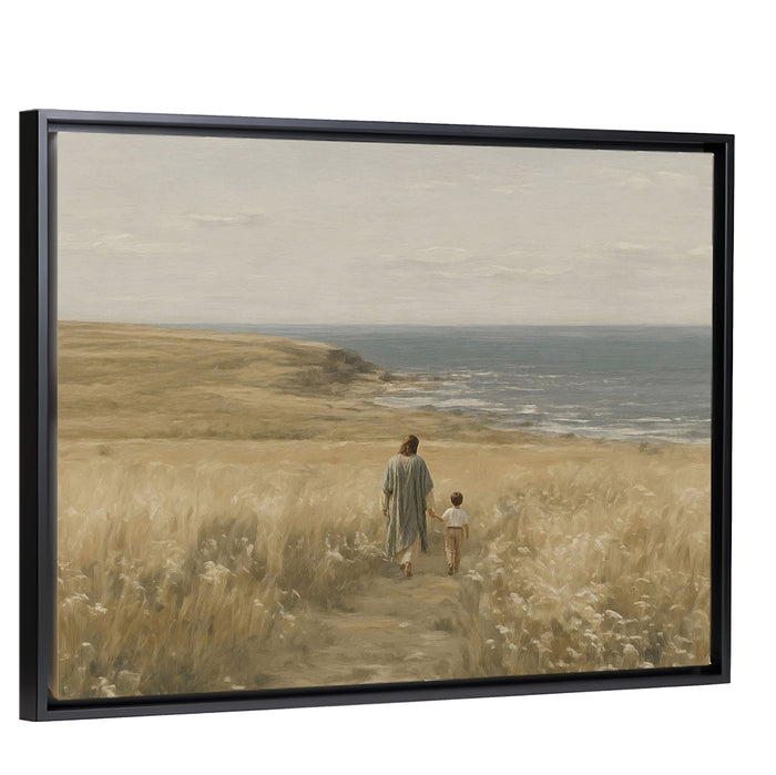With Me Always - Brunette Boy - Canvas