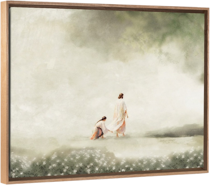 Woman With The Issue Of Blood - Canvas