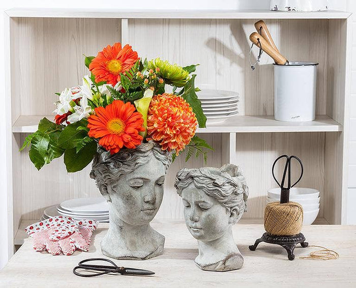 Women Head Planter: Large (10"H)