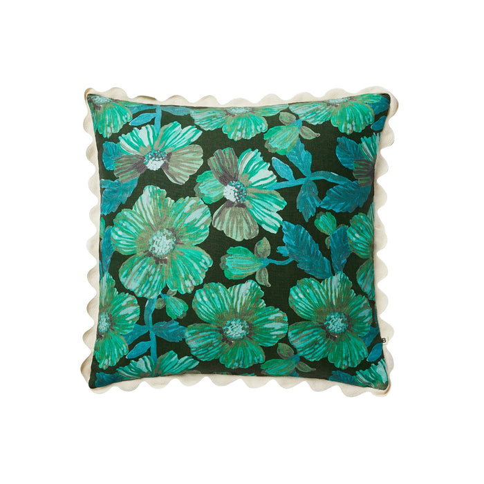 Woodland Cushion - Emerald