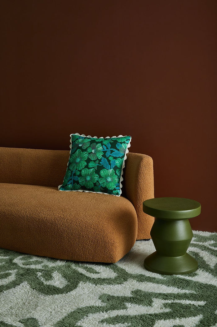 Woodland Cushion - Emerald