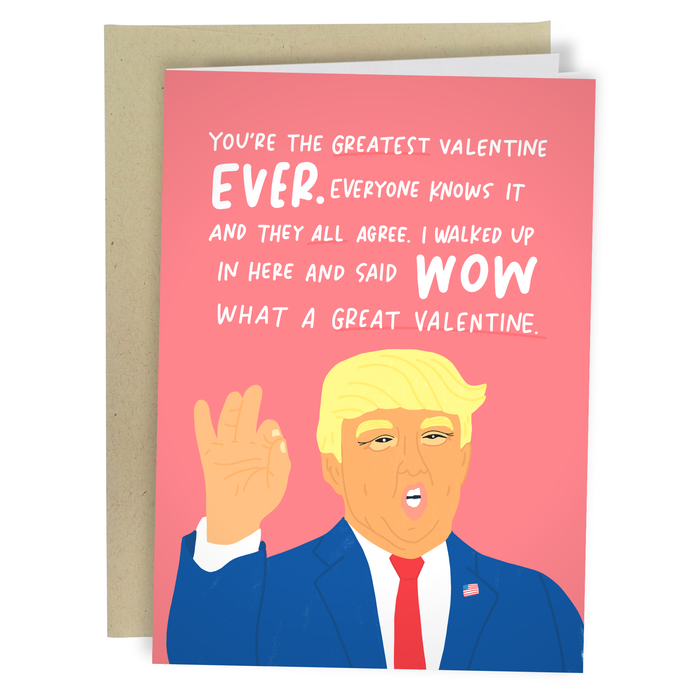 You're The Greatest Valentine - Valentine's Day Card