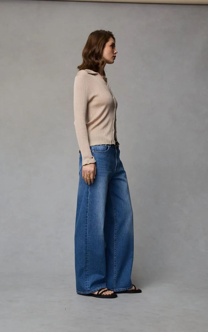 Zelda Rodeo Blue Baggy Jean