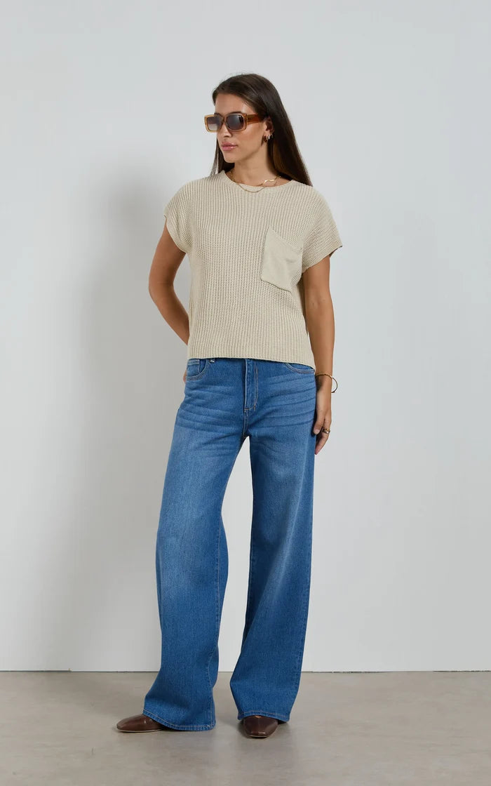 Zelda Rodeo Blue Baggy Jean